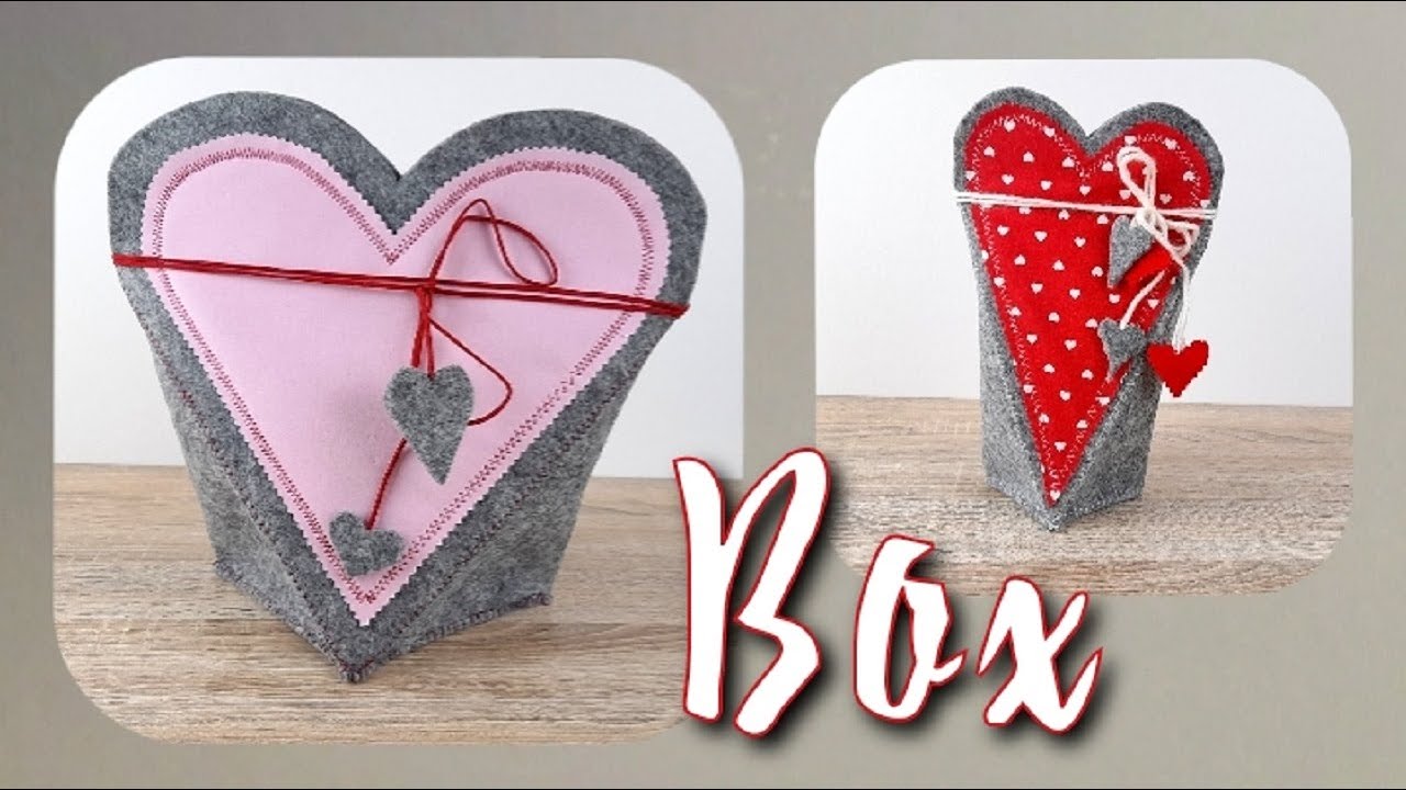 Schau dir an, was f&uuml;r ein Geschenkbox  einfach selber n&auml;hen  kannst / Korb / Aufbewahrungsbox