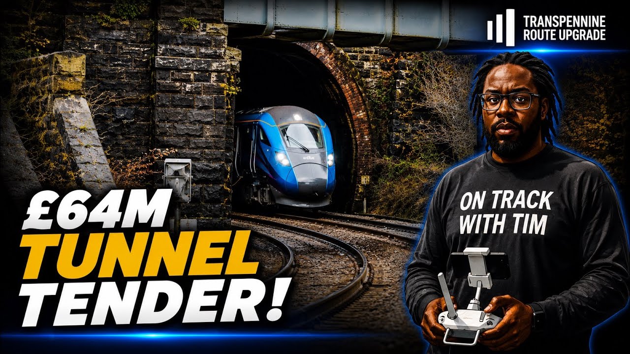 &pound;64 Million Tunnel Upgrade Announced (Trans Pennine Route Upgrade)