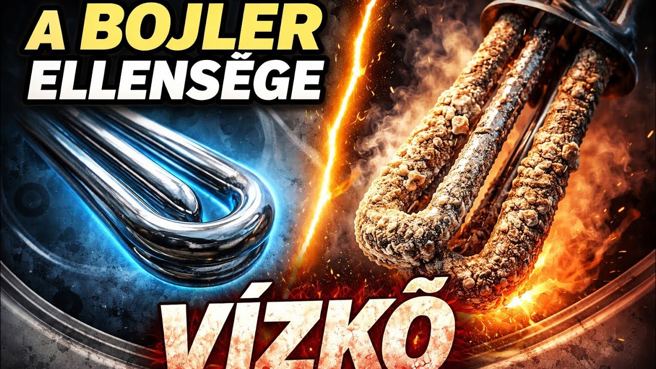 A bojler ellensége a vízkő (Hajdú bojler vízkőtelenítése)