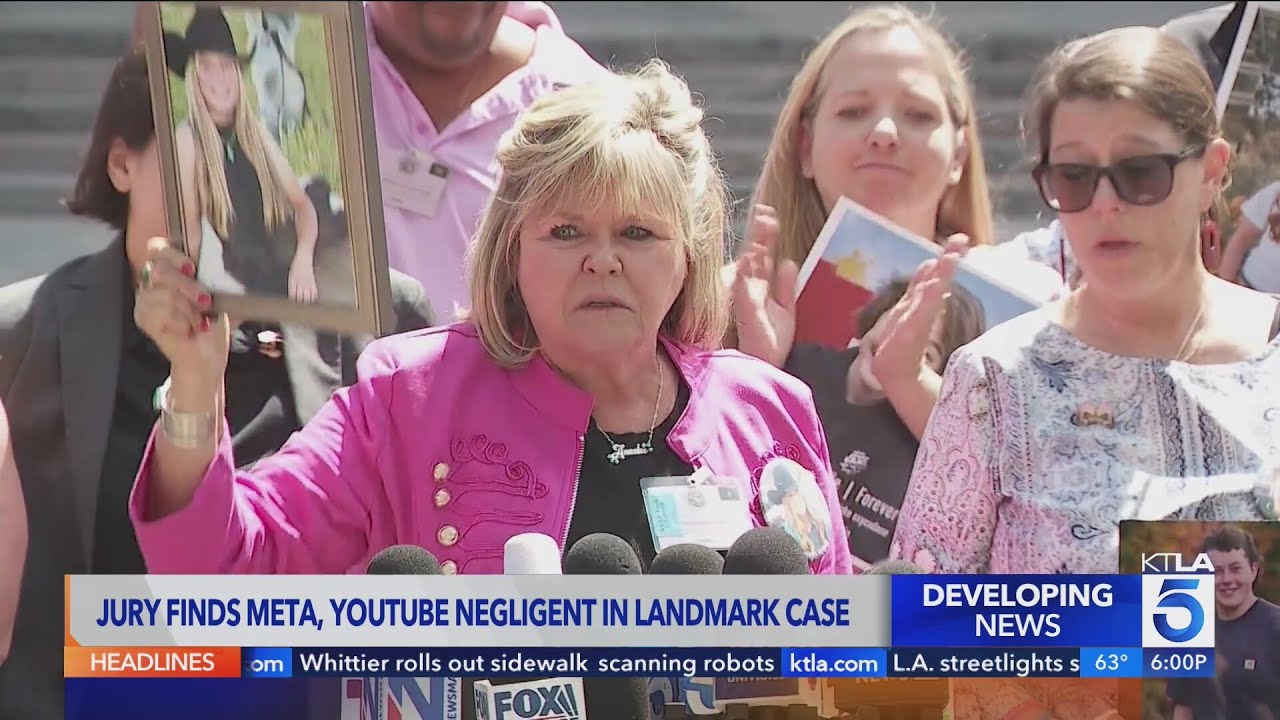 Meta, YouTube found negligent by L.A. jury in social media addiction trial