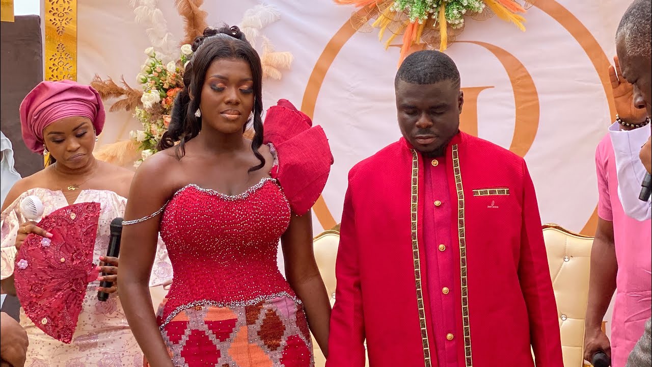 The BEST GHANAIAN traditional wedding 2024 Derrick💍Jemima🇬🇭 #ghanaweddings