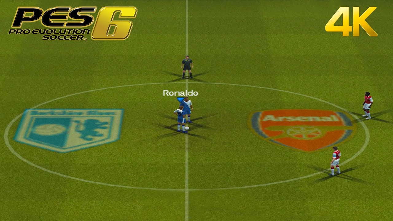 Pro Evolution Soccer 6 (2006) PC Геймплей [4K/60FPS]