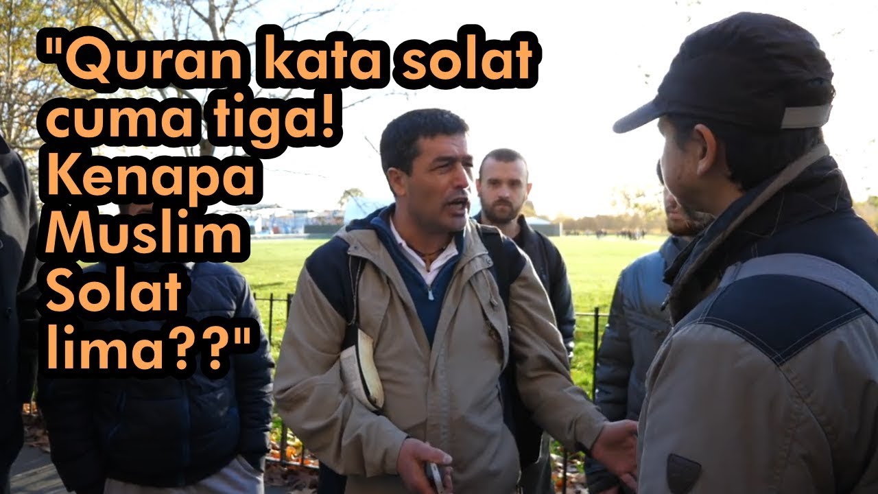 Kristian Klaim Solat Cuma Tiga Waktu. Dibidas Bro Mansur!