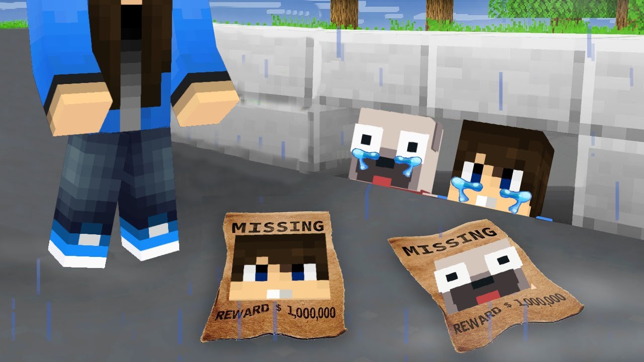 BABA DANIT ÉS HUSIT A CSATORNÁBA ZÁRTÁK A MINECRAFTBAN!