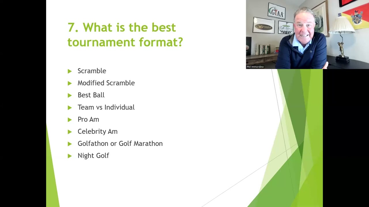 Top 20 Questions for Golf Tournaments
