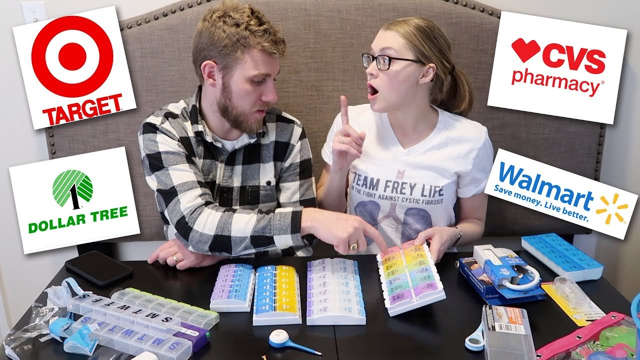 PILL ORGANIZER HAUL | COMBLER COMPARISON & REVIEW!