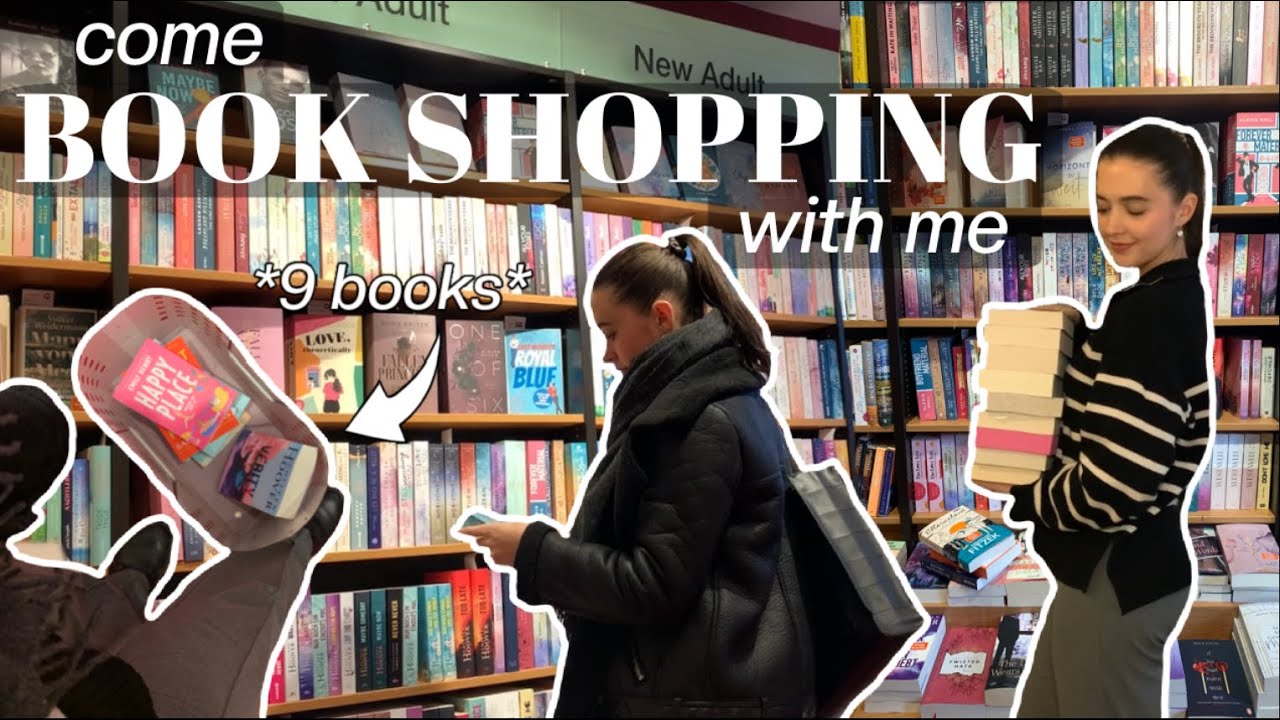 cozy bookstore vlog | neue Bücher shoppen in meinem liebsten Buchladen, meine TBR Liste, 9 Bücher