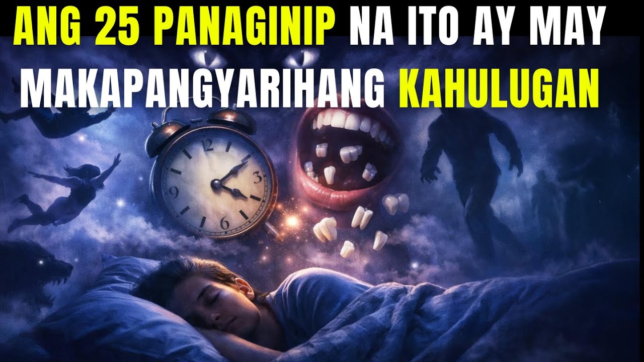 25 Karaniwang Panaginip na May Kahulugan na Madalas Hindi Pinapansin ng mga Tao