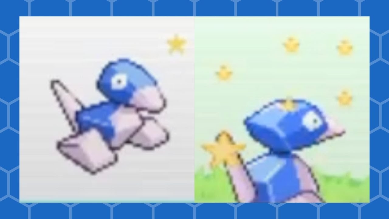 LIVE!! Shiny Porygon after 10,227 SRs in Leaf Green! (full odds)