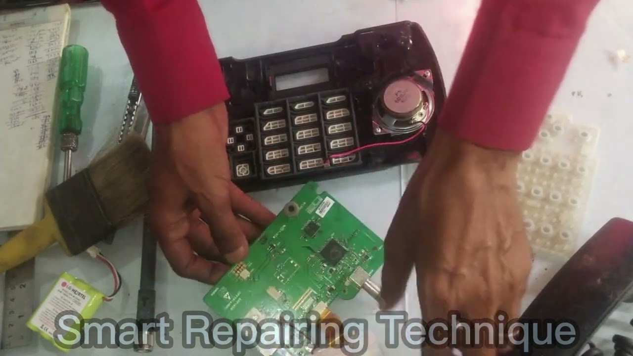 how to repair reliance dot phone | landline phone repair | how to repair land line phone |