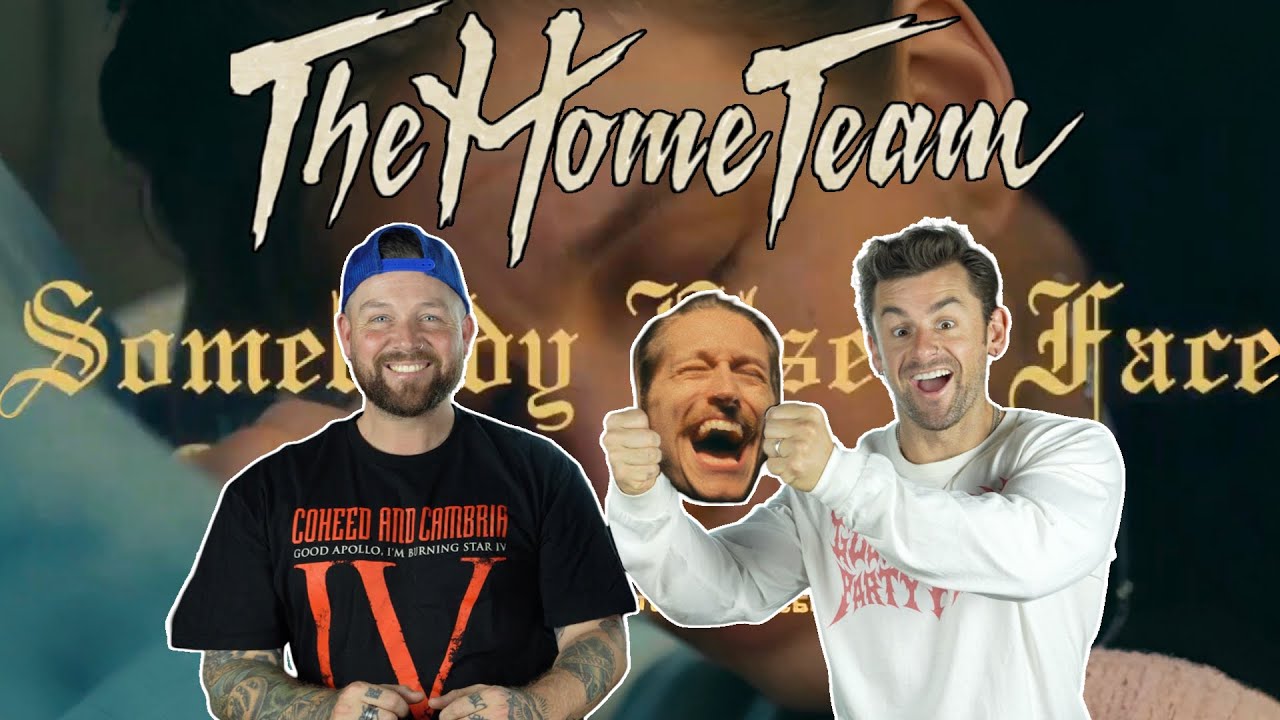 THE HOME TEAM “Somebody Else’s Face” ft BROADSIDE | Aussie Metal Heads Reaction