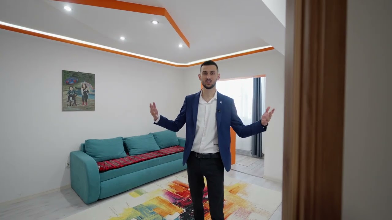 Apartament cu 2 camere în Brașov: mobilat, utilat, parcare, boxă și două balcoane