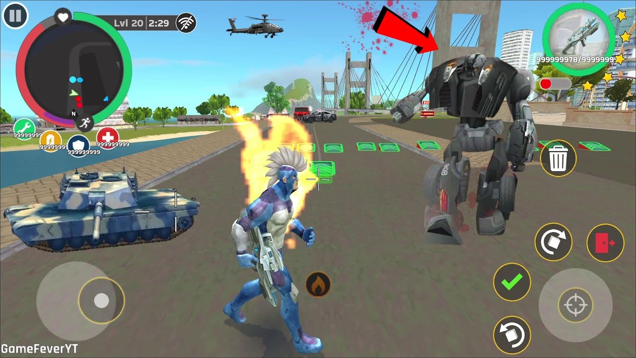 Rope Hero: Cheatground MOD (Fires Rope Hero Fight Flame Man) rope hero cheat ground mod level up