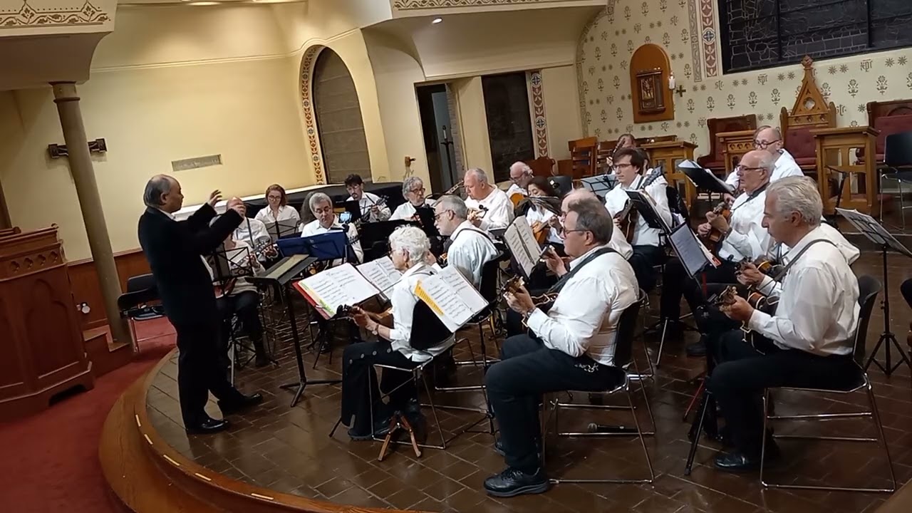 C. Cecere (arr. V. Beer-Demander): Sinfonia in Sol Maggiore II - NY Mandolin Orchestra, Yuanlin Chen