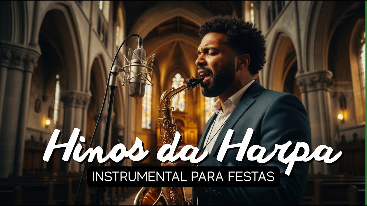 INSTRUMENTAL LOUVERES DA HARPA PARA FUNDO DE FESTAS - CASAMENTOS, BODAS E OUTRAS.
