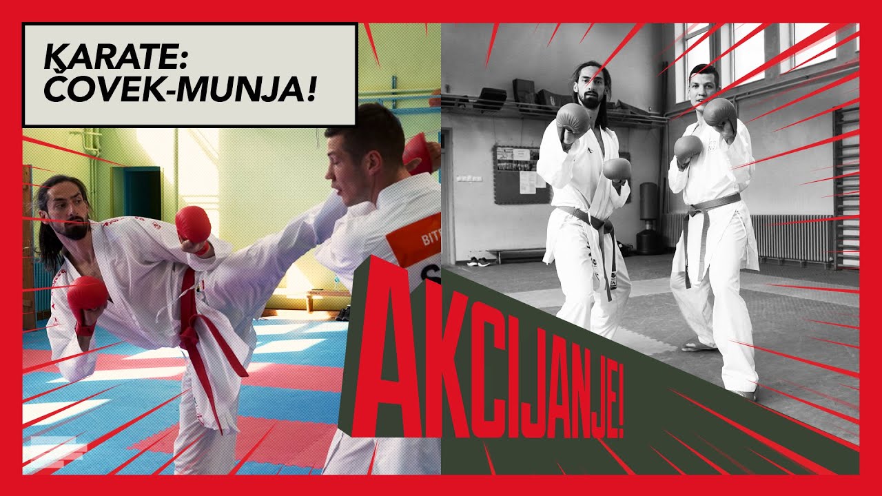 KARATE: Kako udara čovek-munja? Boba Bitević – Trening šampiona! | Akcijanje | S02EP07