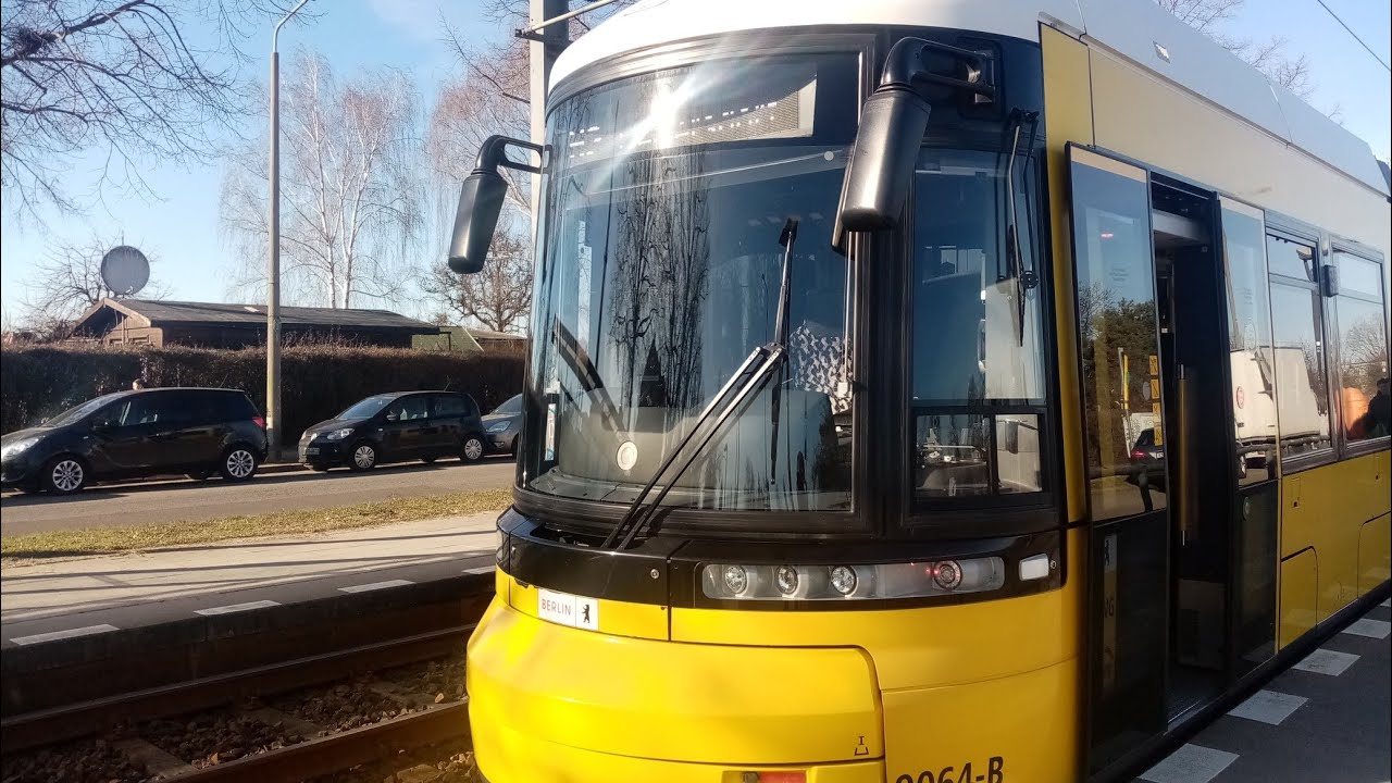 Tram M2 Berlin von Schönhauser allee bis Tino schwirzinastrasse 