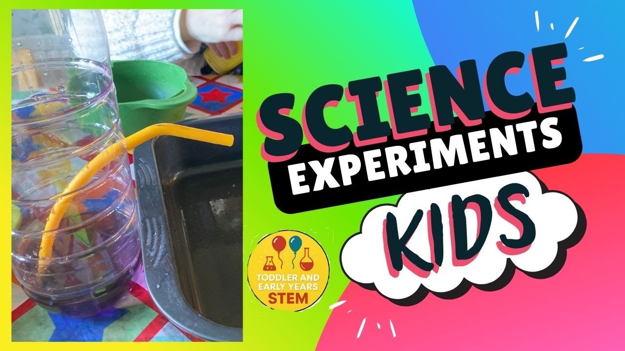 Easy Water Fountain Experiment for Toddlers | Fun STEM Activity for Early Years