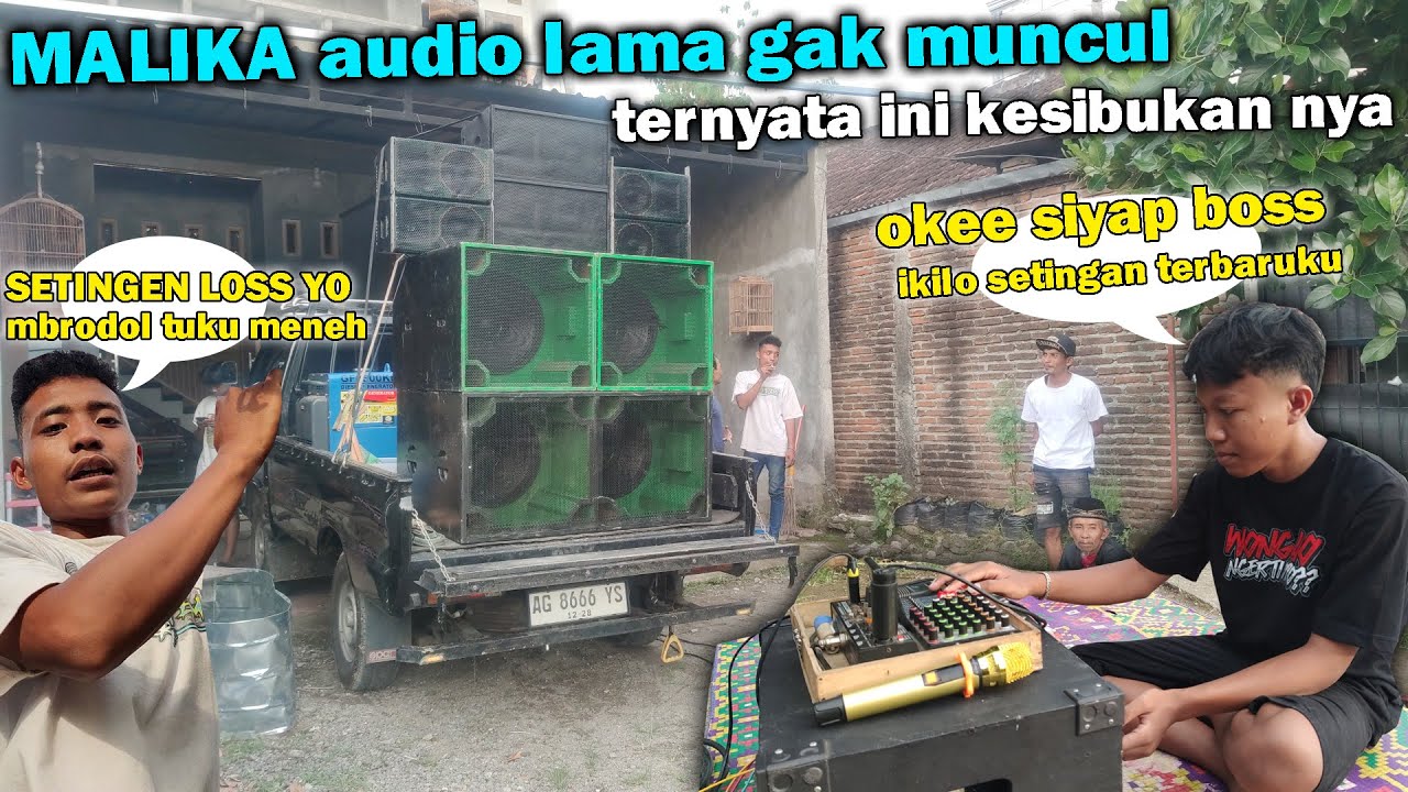 LOS NO SAMPEK MBRODOL !! Lama gak muncul ternyata MALIKA AUDIO disini