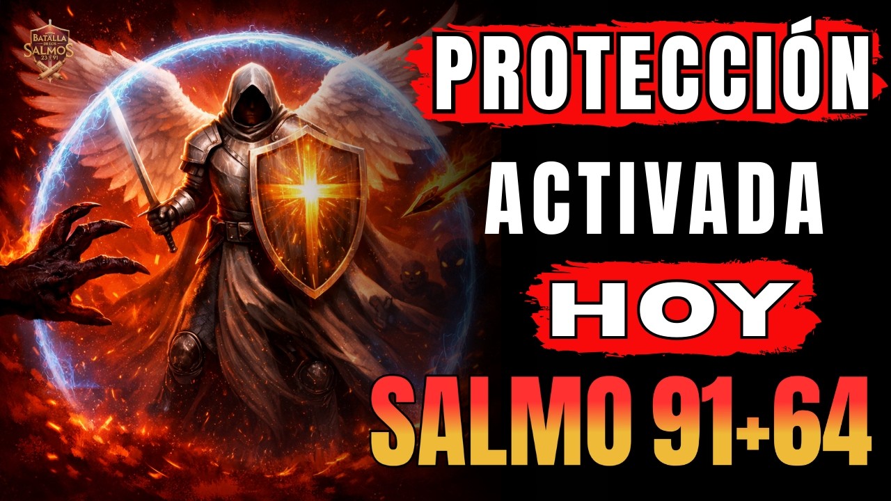 🔥 SALMOS 91 y 64 — Revelación Divina que ROMPE Hechicería y EXPONE Ataques Ocultos AHORA