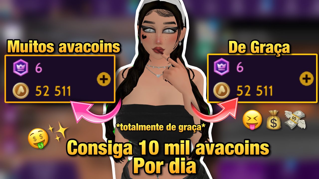✨🤑CONSIGA 10MIL AVACOINS DE GRAÇA TODOS OS DIA NO AVAKIN!!!😱-Avakin Life