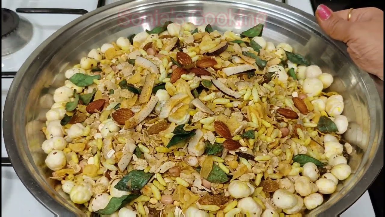 Multigrain Roasted Chivda- Jowar, Bajra, Ragi, Oats, Wheat, Corn, Chana Etc Se Bana Chatpata Chivda