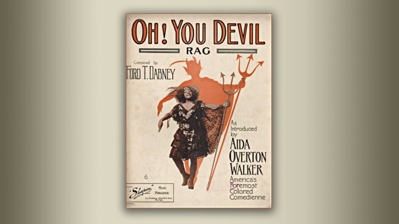 Oh you Devil Rag - Ford T. Dabney - RagTime - Midi - Piano - 1909