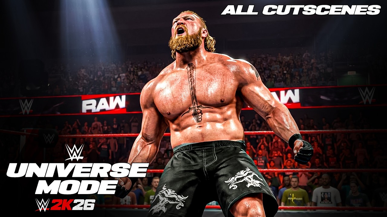 WWE 2K26: Все кат-сцены режима Universe Mode в игре!