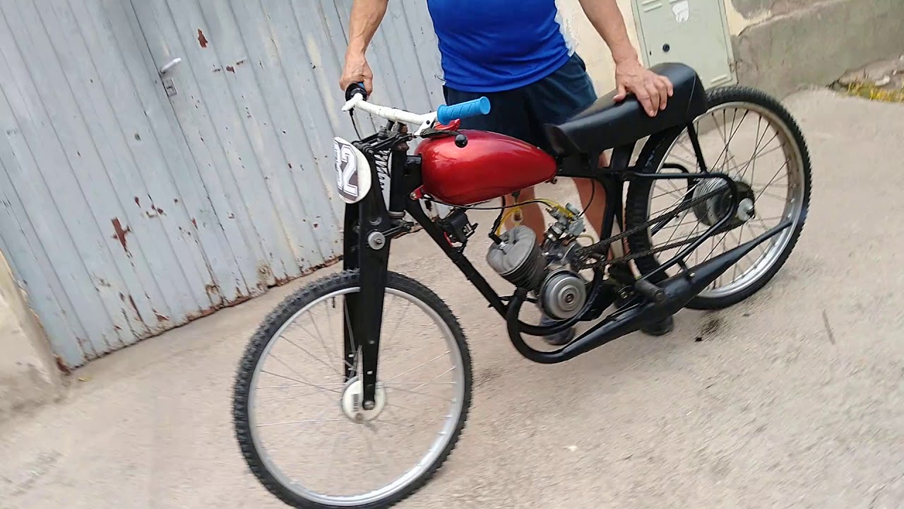 Puma 98cc ,preparada por Aldo Salinas,  primer arranque