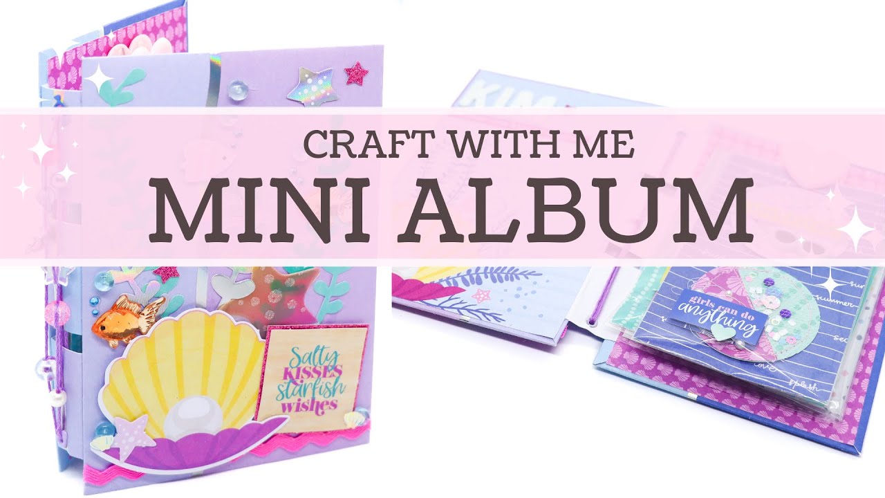 Under the sea Flat-mail | Mini Album Full Process | Rosie Studio Make a Splash