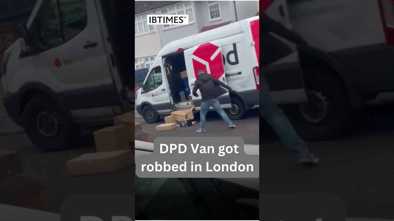 Viral DPD Van Robbery! Caught on Camera