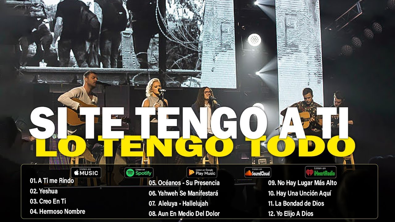 HERMOSO NOMBRE - YESHUA - A TI ME RINDO 🌟 Hillsong Español Sus Mejores Canciones🙏Grandes Éxitos