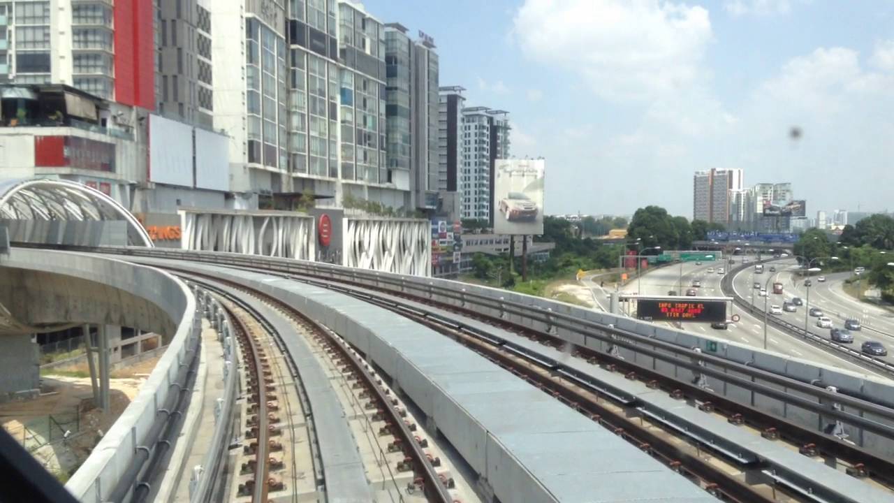 [LRT KJ] {Front/Cab View} LRT Kelana Jaya Line extension (Kelana Jaya to Putra Heights)