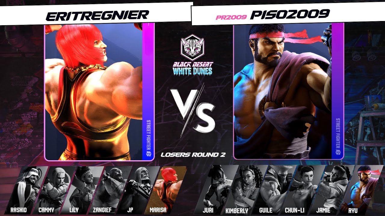 White Dunes SF6 Losers Round 2 - Eritregnier vs PR2009 | Piso2009