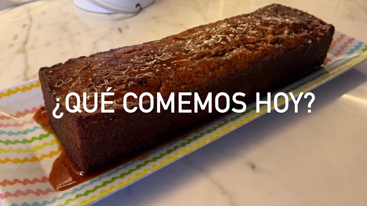 ¿QUÉ COMEMOS HOY? Budín de naranja 
