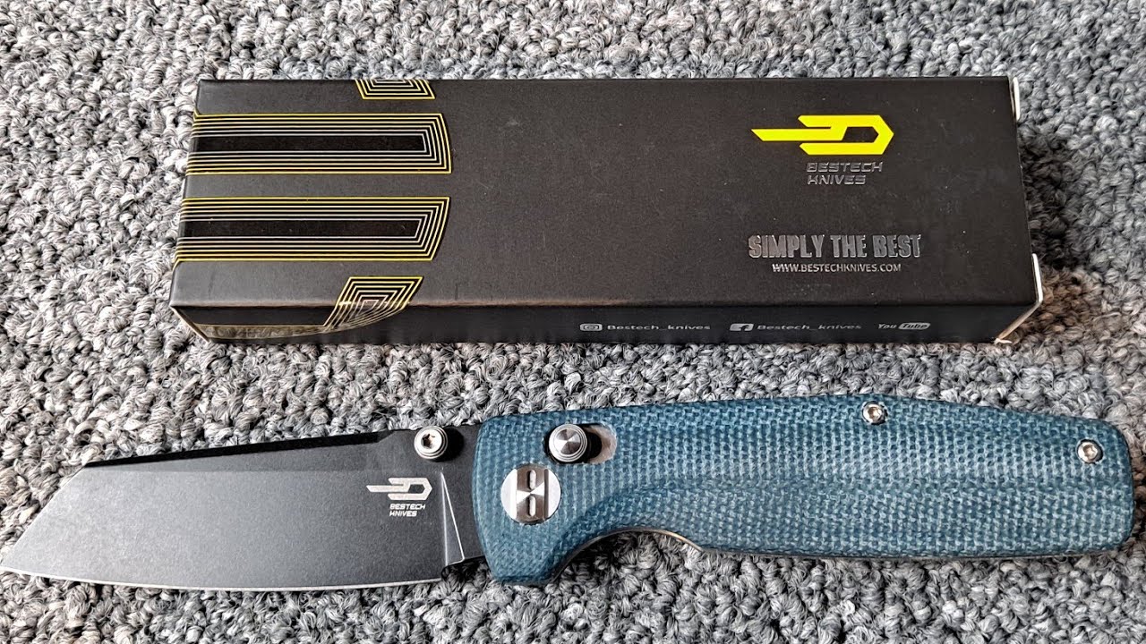 My first Bestech knife the Slasher amazing action edc knife