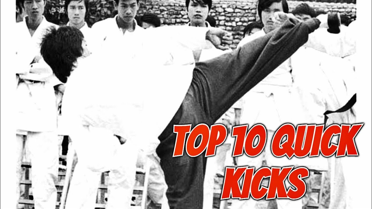Top 10 quick kicks for Bruce Lee