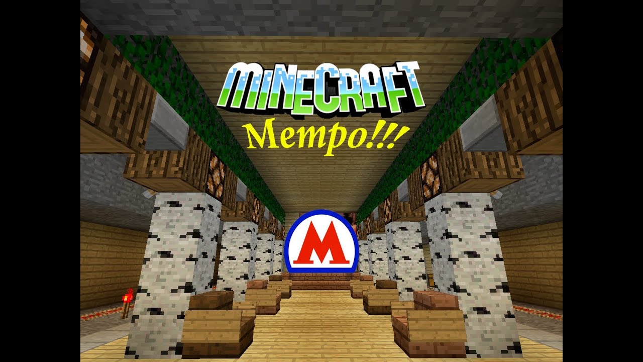 #14 Метро в Minecraft!!!