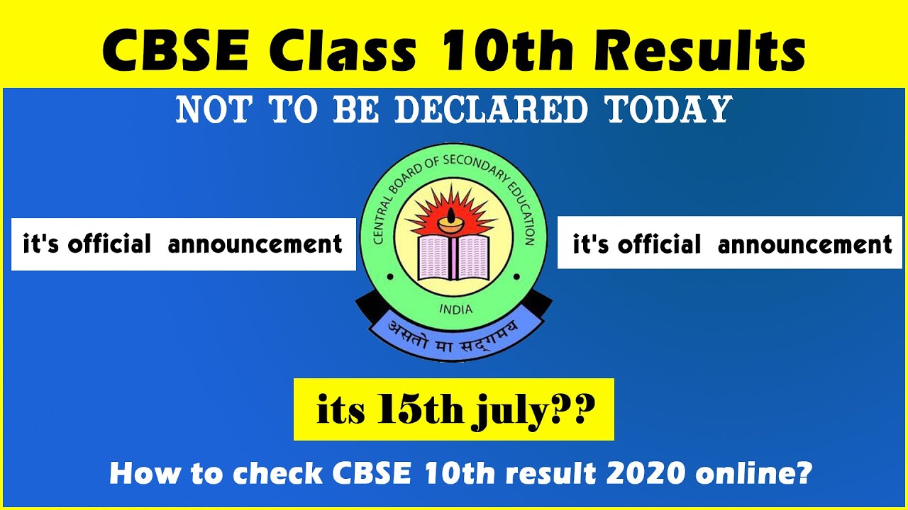 CBSE Class 10th Result 2020 date  |CBSE 10th Result 2020 Update | All India School News Update