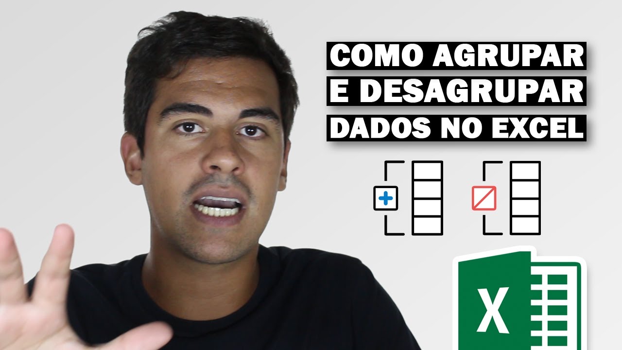 AGRUPAR Excel - Como OCULTAR de FORMA INTELIGENTE com Estrutura de T&oacute;picos