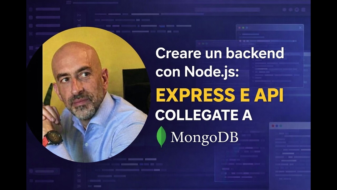 Creare un backend con Node.js: Express e API collegate a MongoDB