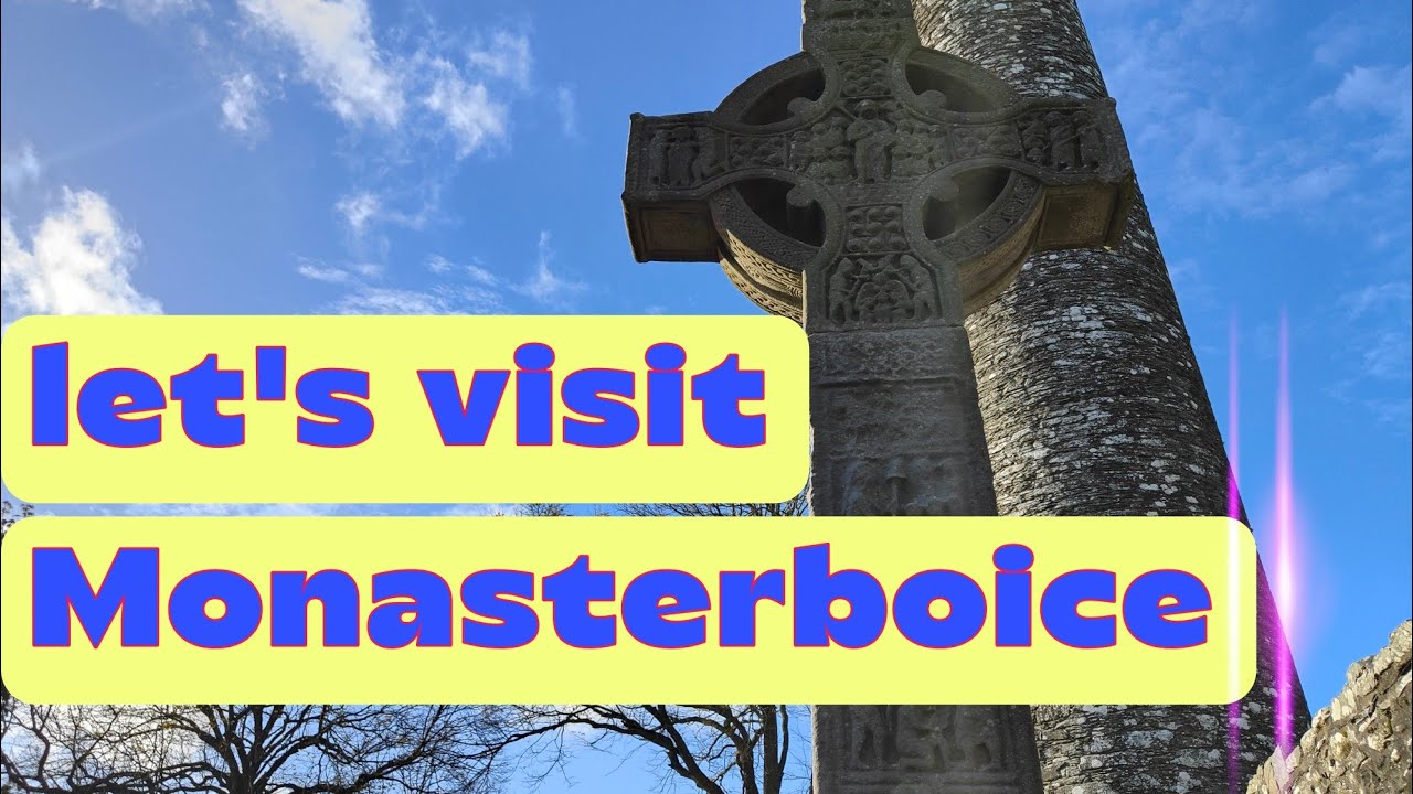 ☀️ Drogheda to Monasterboice | Exploring the Ancient High Tower on a Cool November Morning 🇮🇪