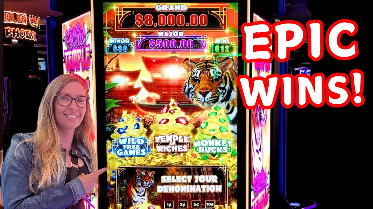 WINNING THIS MUCH SOULD BE ILLEGAL. We Play The New WILD TEMPLE TIGER SLOT MACHINE. BUCKLE UP!!