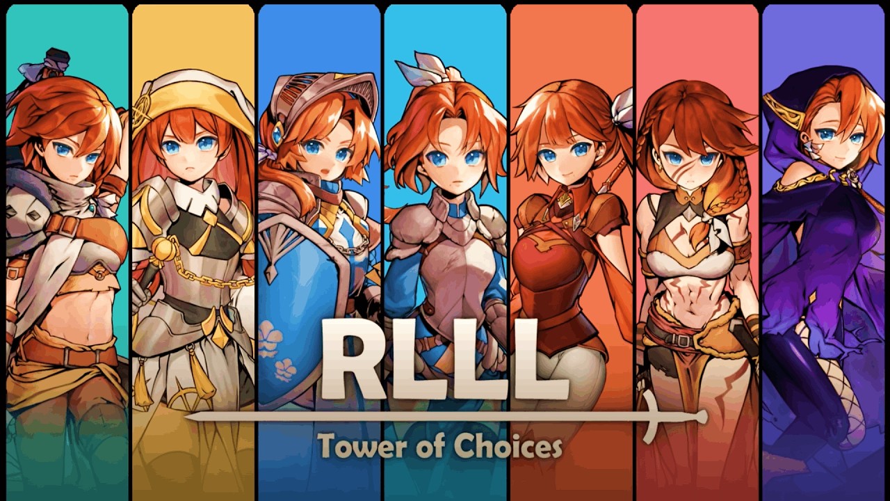 RLLL: Tower of Choices | Fantasy Roguelike RPG x Board Game | Demo Gameplay | No Commentary