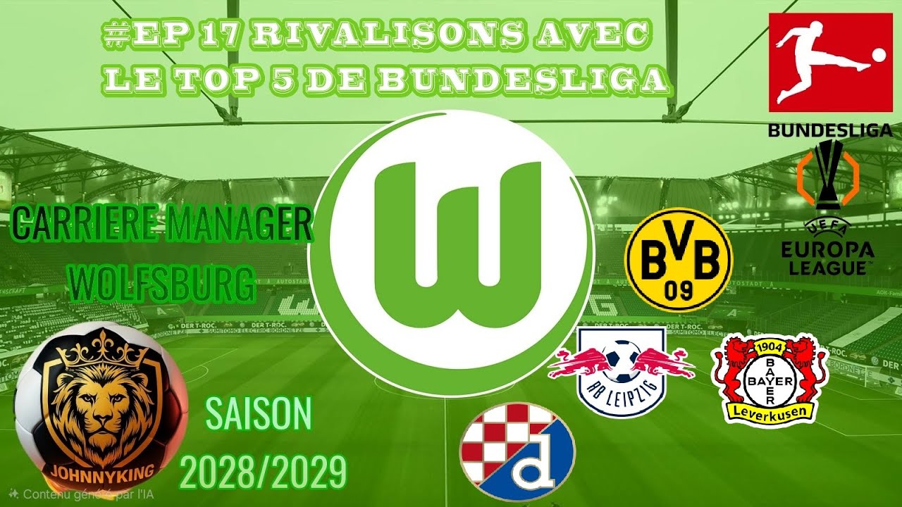 FC 26|CARRIERE MANAGER WOLFSBURG|#EP 17 RIVALISONS AVEC LE TOP 5