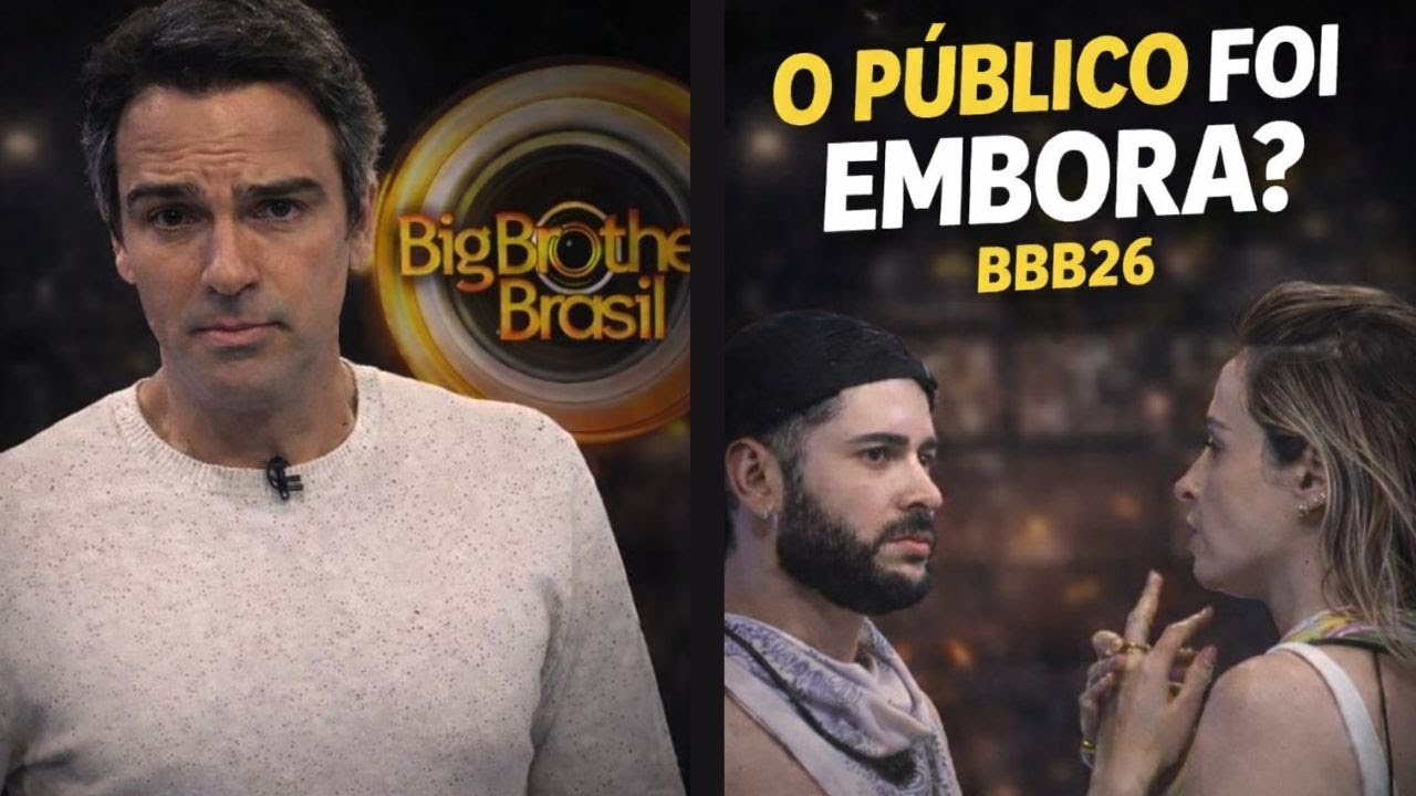 Globo entra em alerta: BBB26 perde até para a Sessão da Tarde