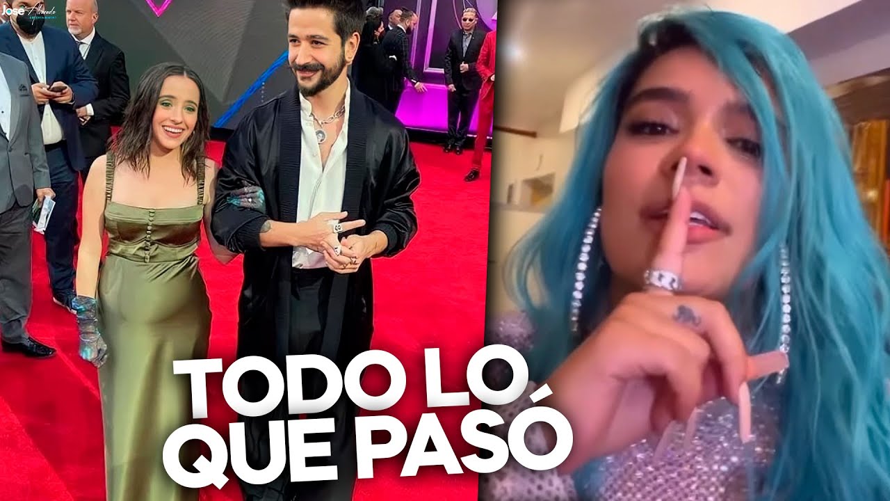 Camilo Sorprende: Karol G no puede contenerse, Esto pasó en los Latin Grammys