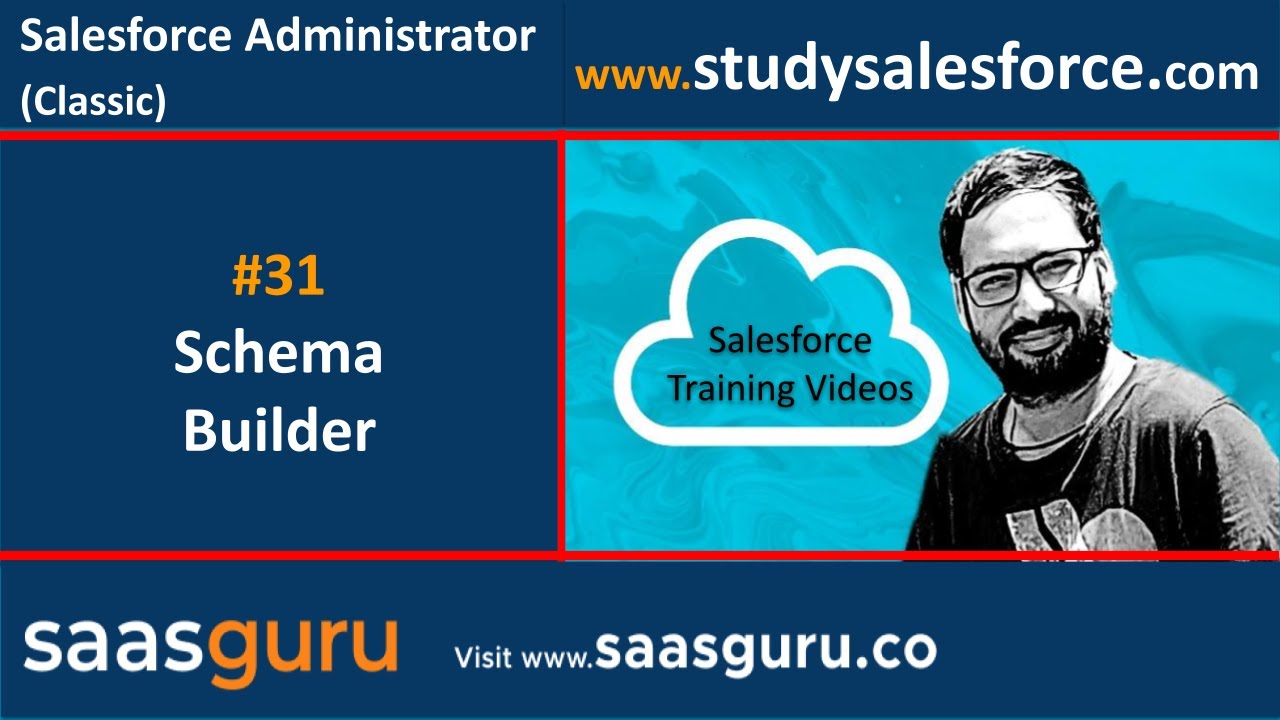 31 Schema builder in salesforce classic | Salesforce Training Videos