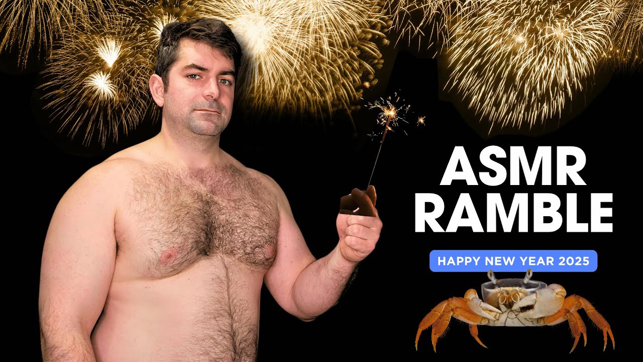 [ MALE ASMR ] New Year Ramble (soft spoken, whisper) pokemon card opening, cologne smelling, yapping