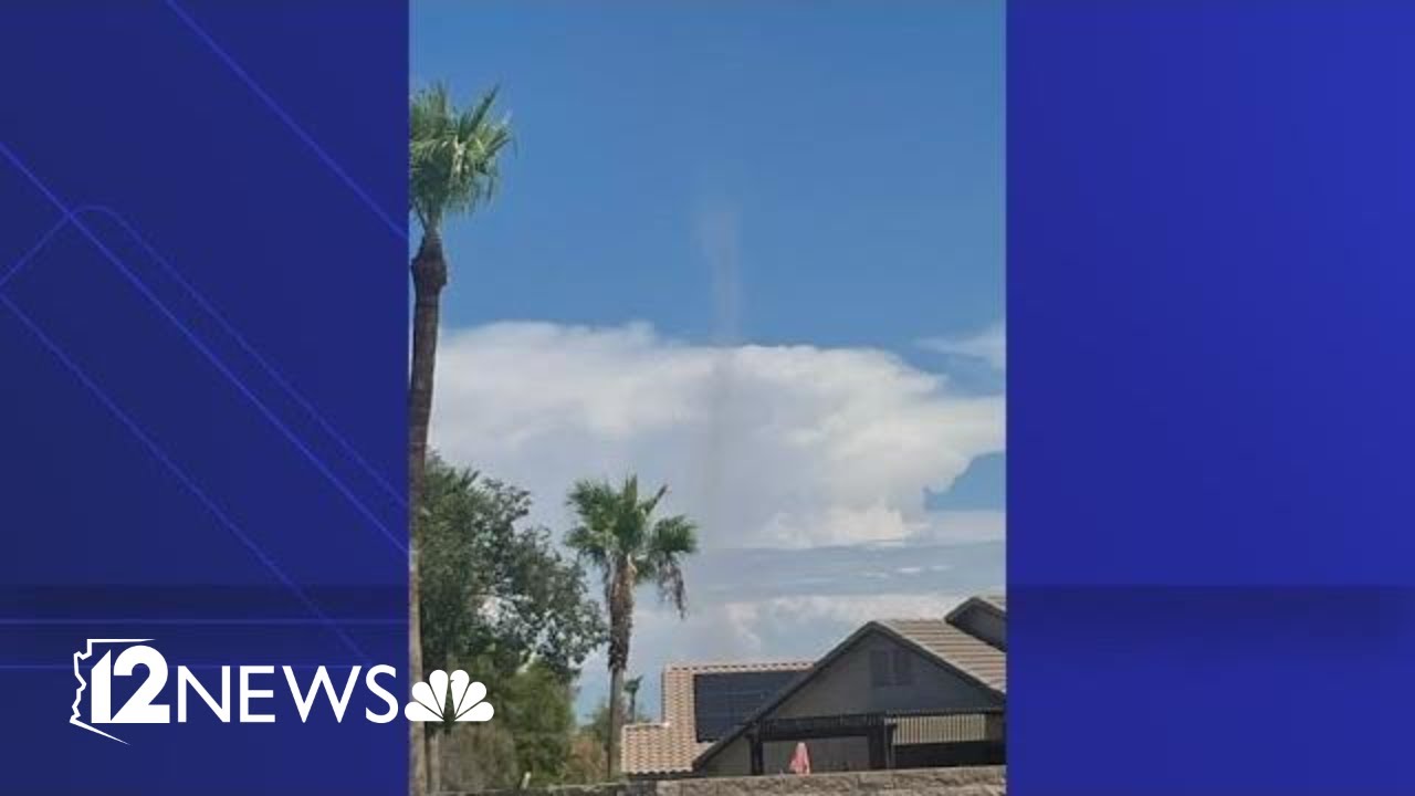 Yes, that is a dust devil in the West Valley